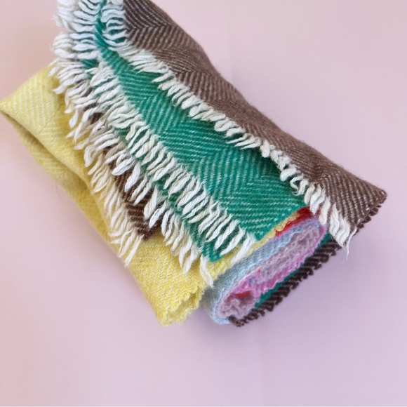 Boden Wool Scarf Colorblock - Picture 4 of 4